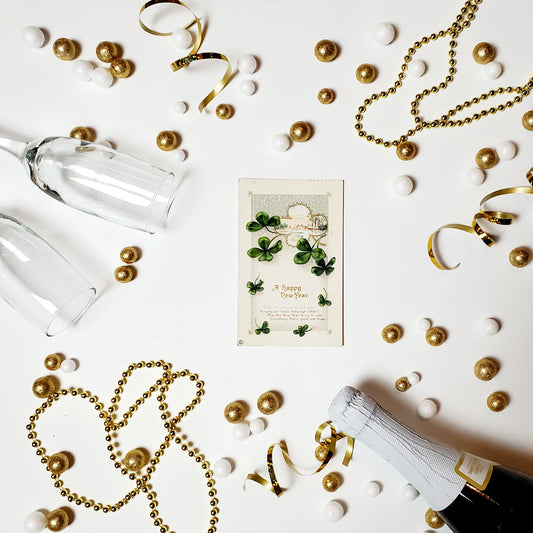 Antique New Year's Postcard