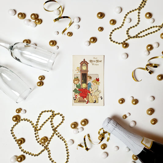 Antique New Year's Postcard