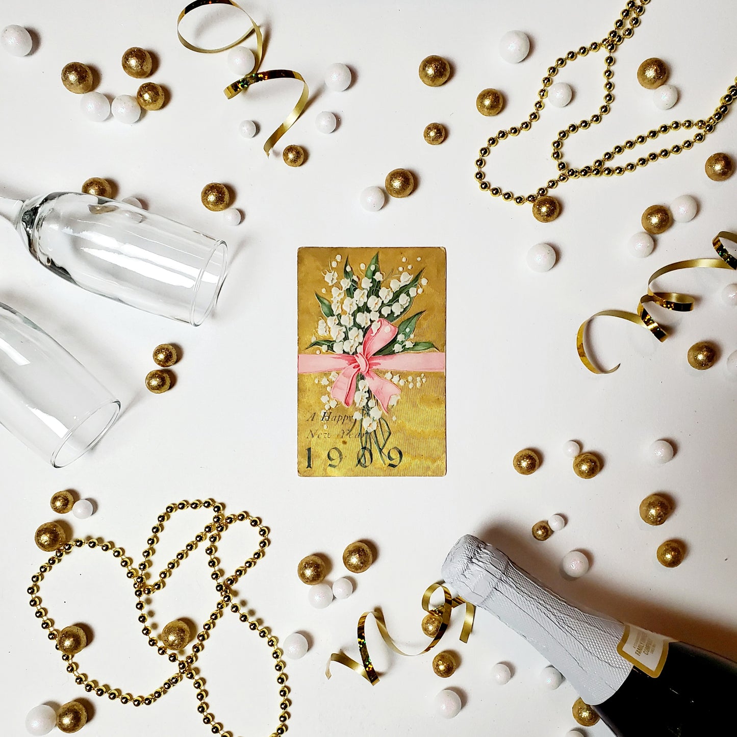 Antique New Year's Postcard