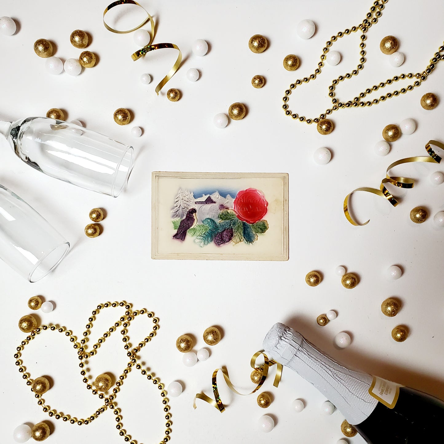 Antique New Year's Postcard