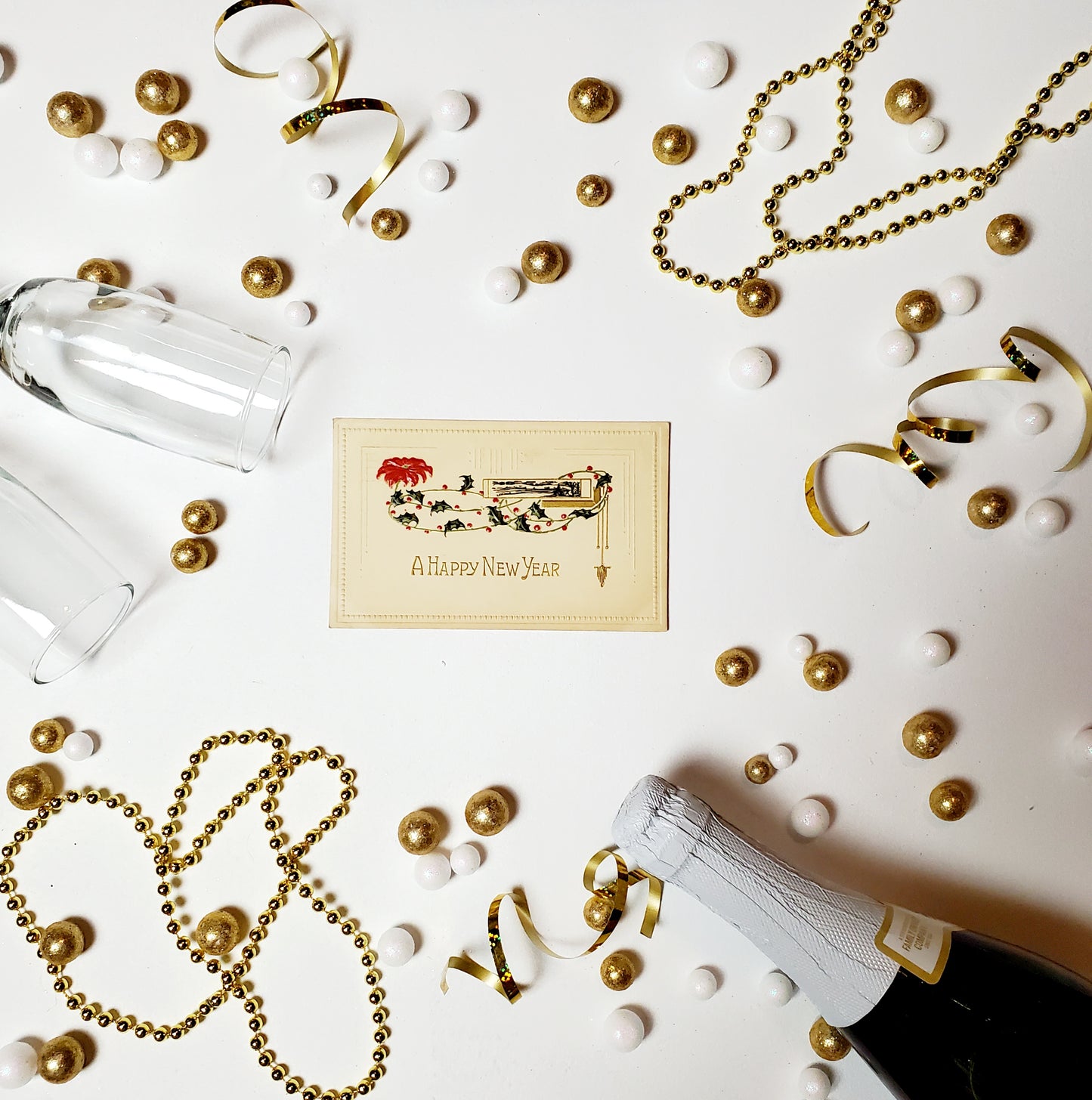 Antique New Year's Postcard