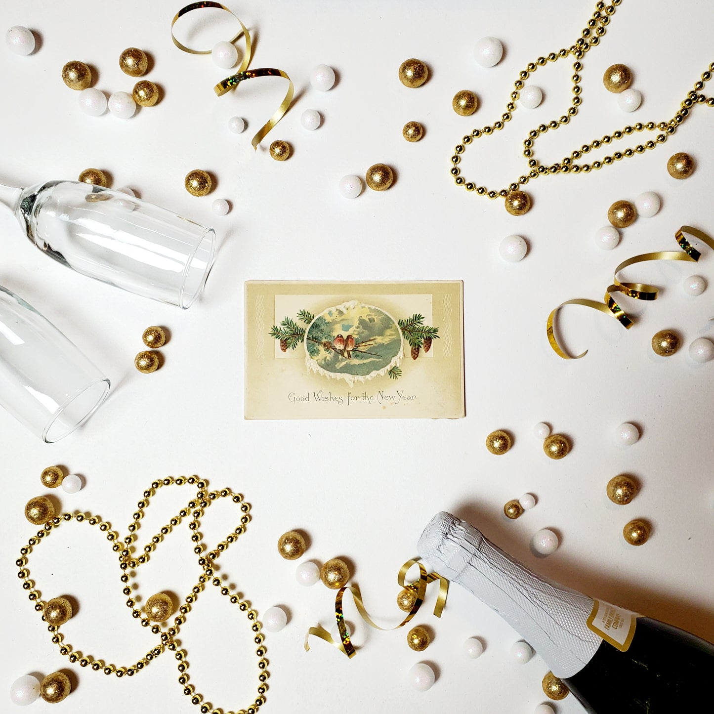 Antique New Year's Postcard