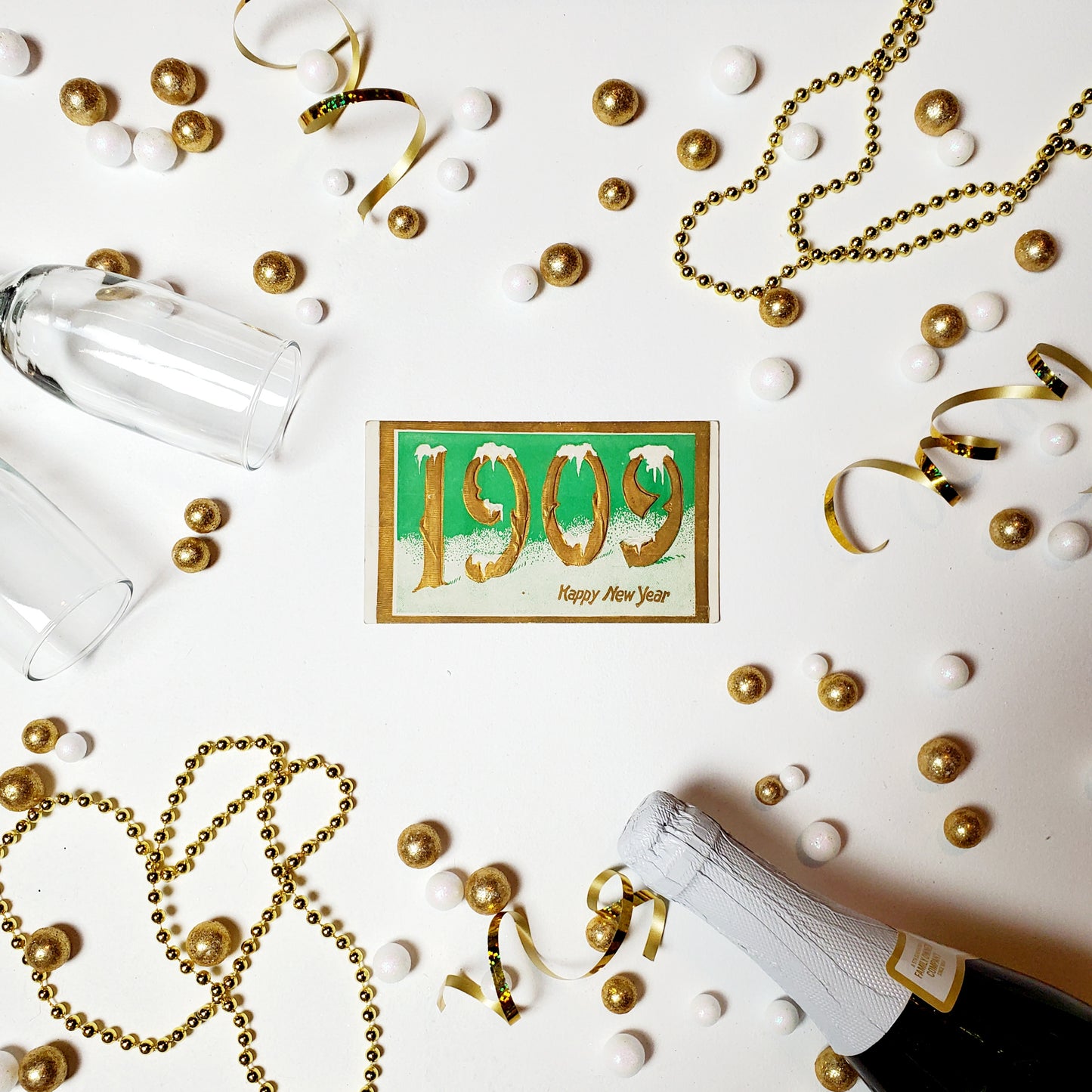 Antique New Year's Postcard