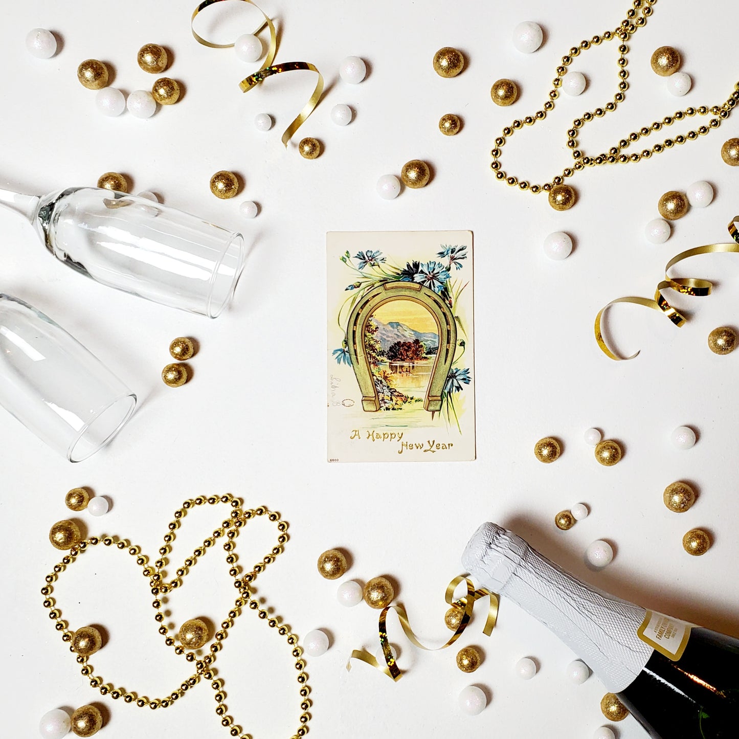 Antique New Year's Postcard