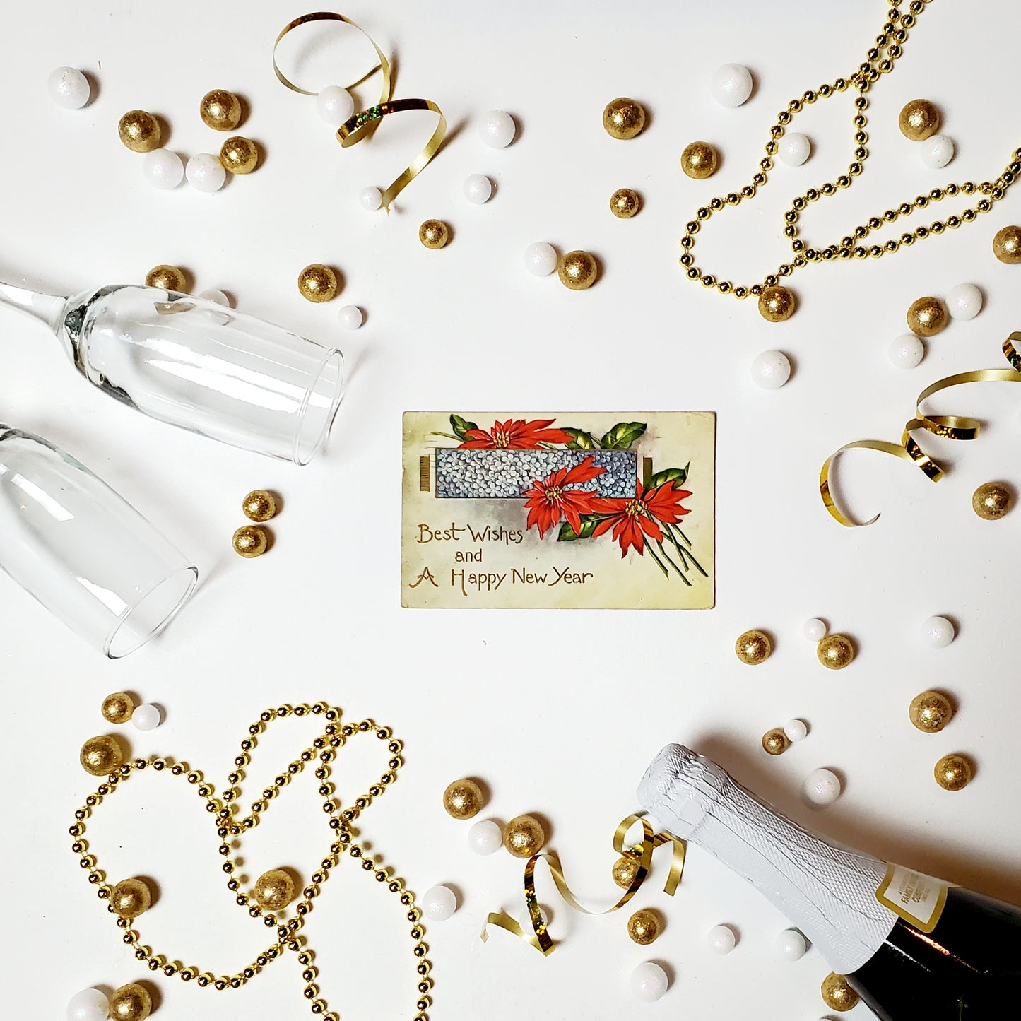 Antique New Year's Postcard