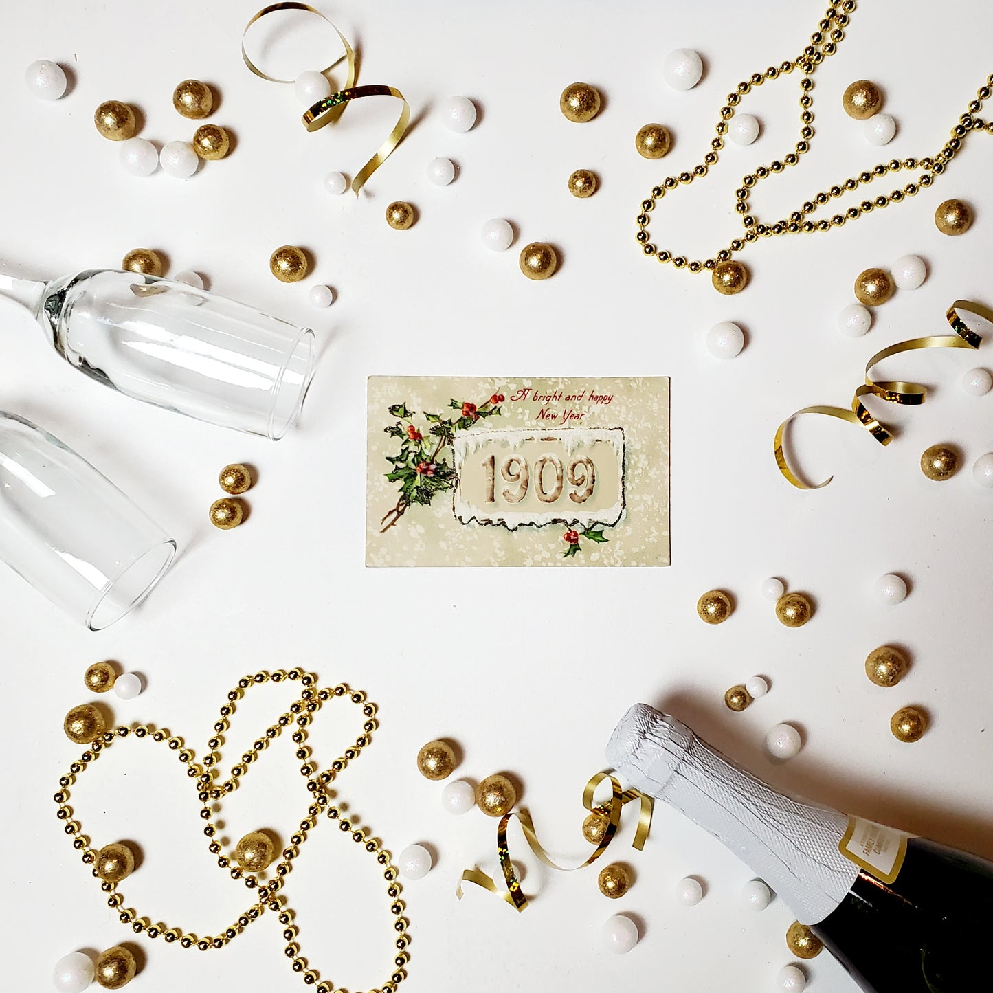 Antique New Year's Postcard