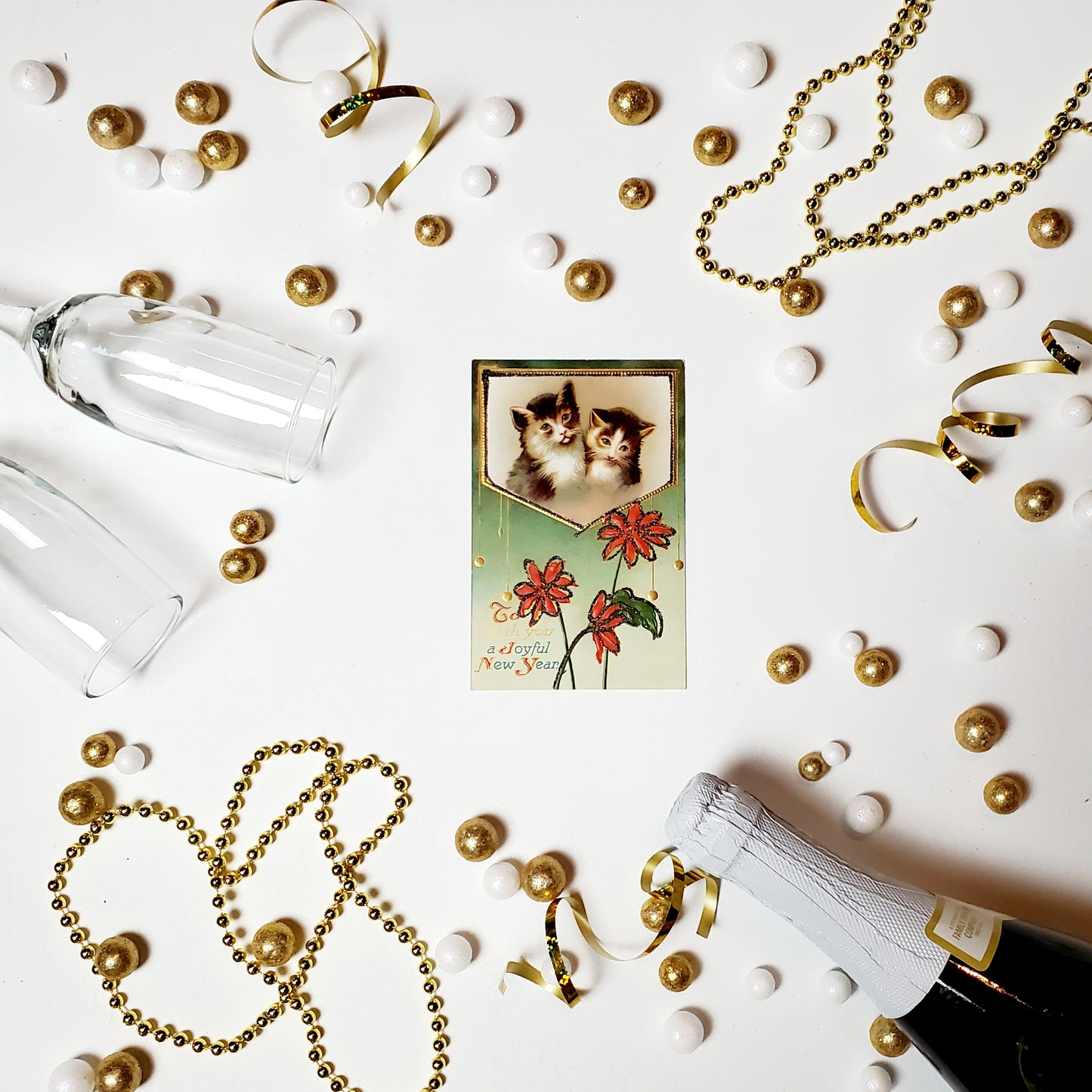 Antique New Year's Postcard