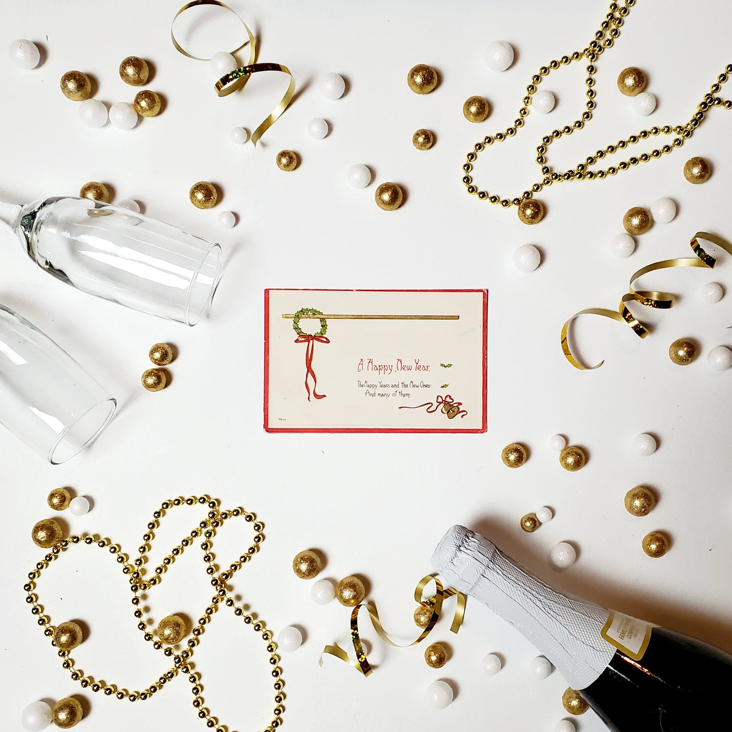 Antique New Year's Postcard