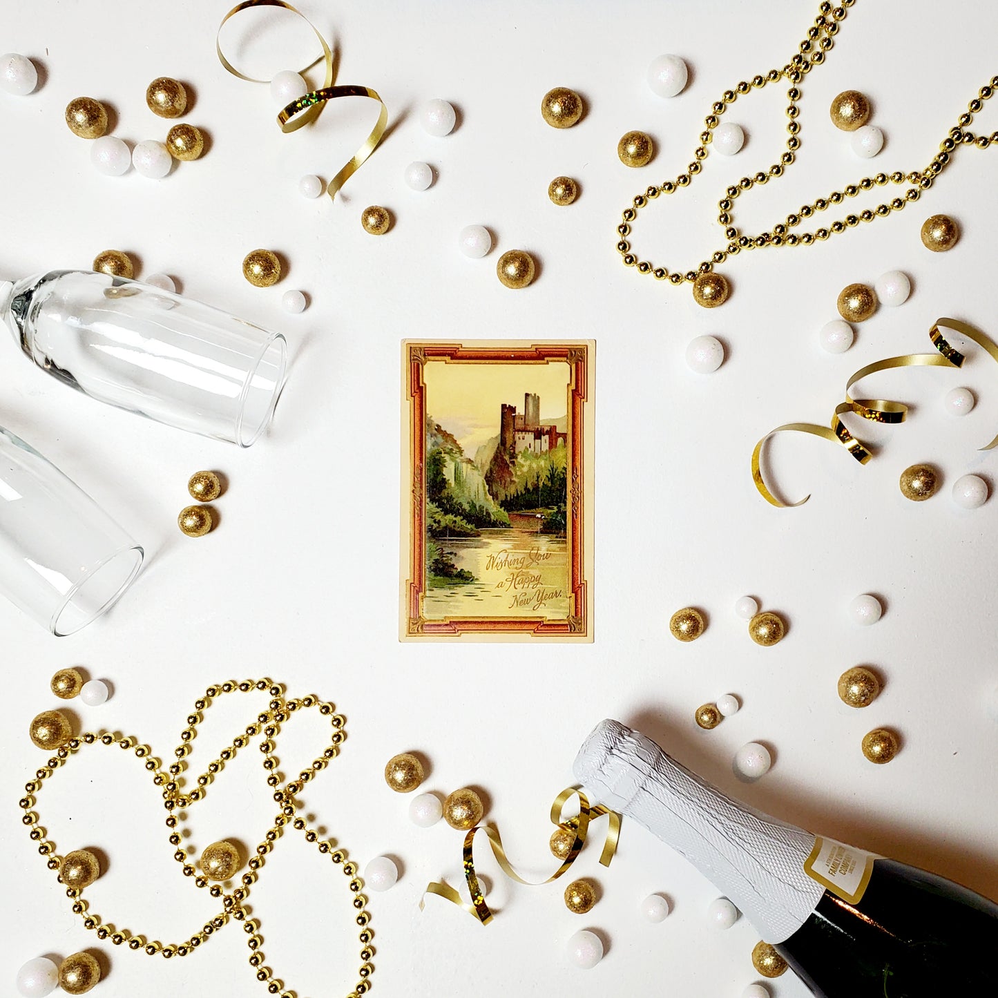 Antique New Year's Postcard