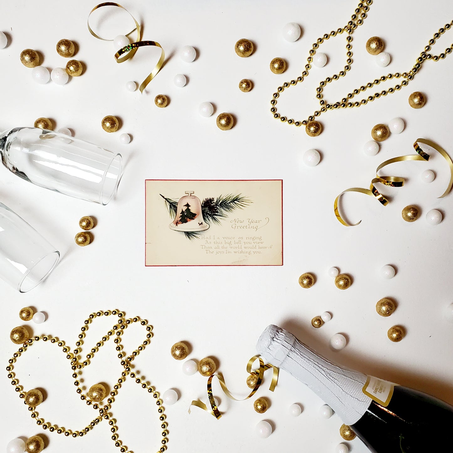 Antique New Year's Postcard