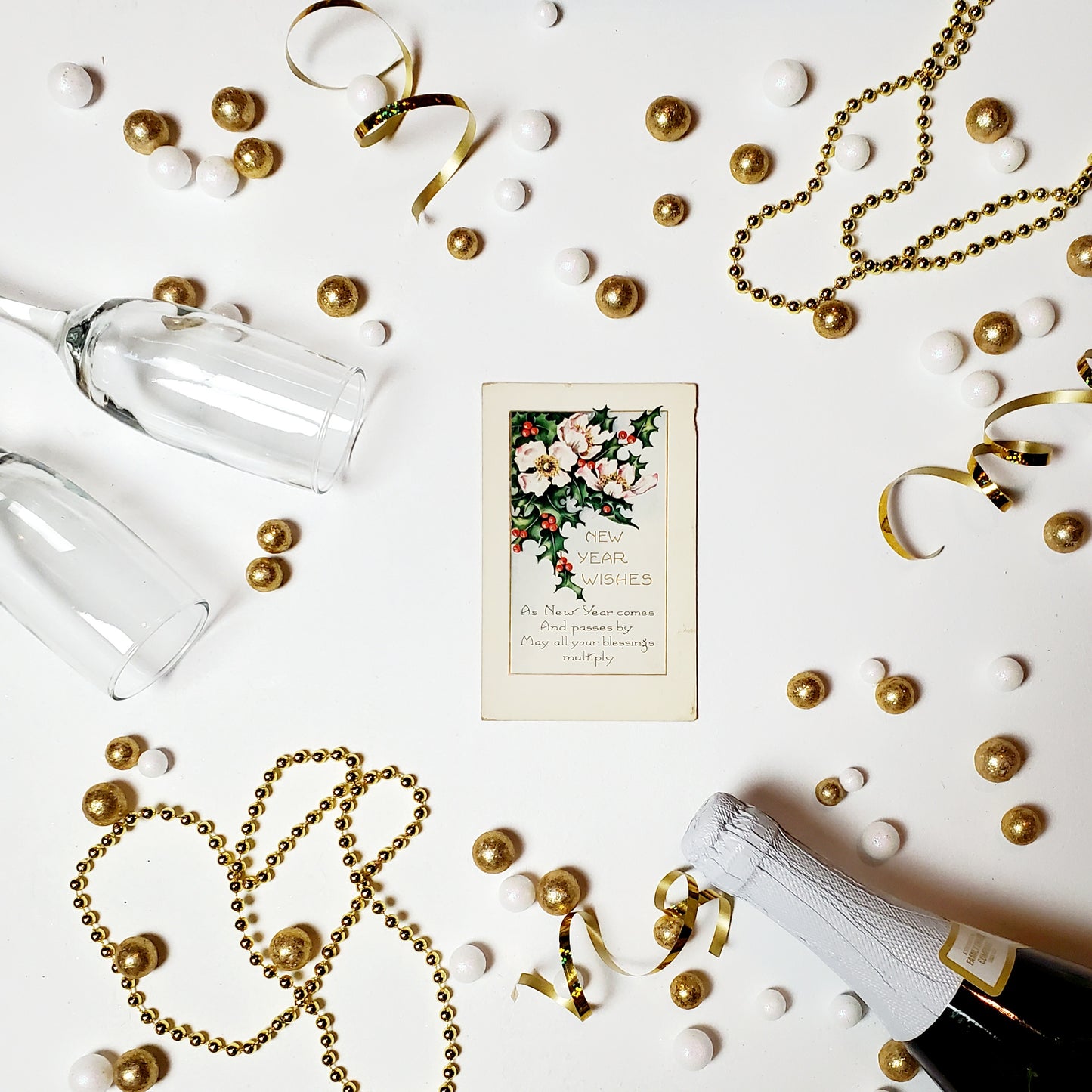 Antique New Year's Postcard