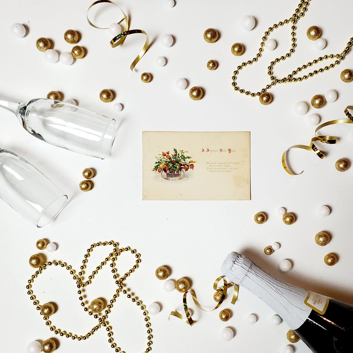 Antique New Year's Postcard