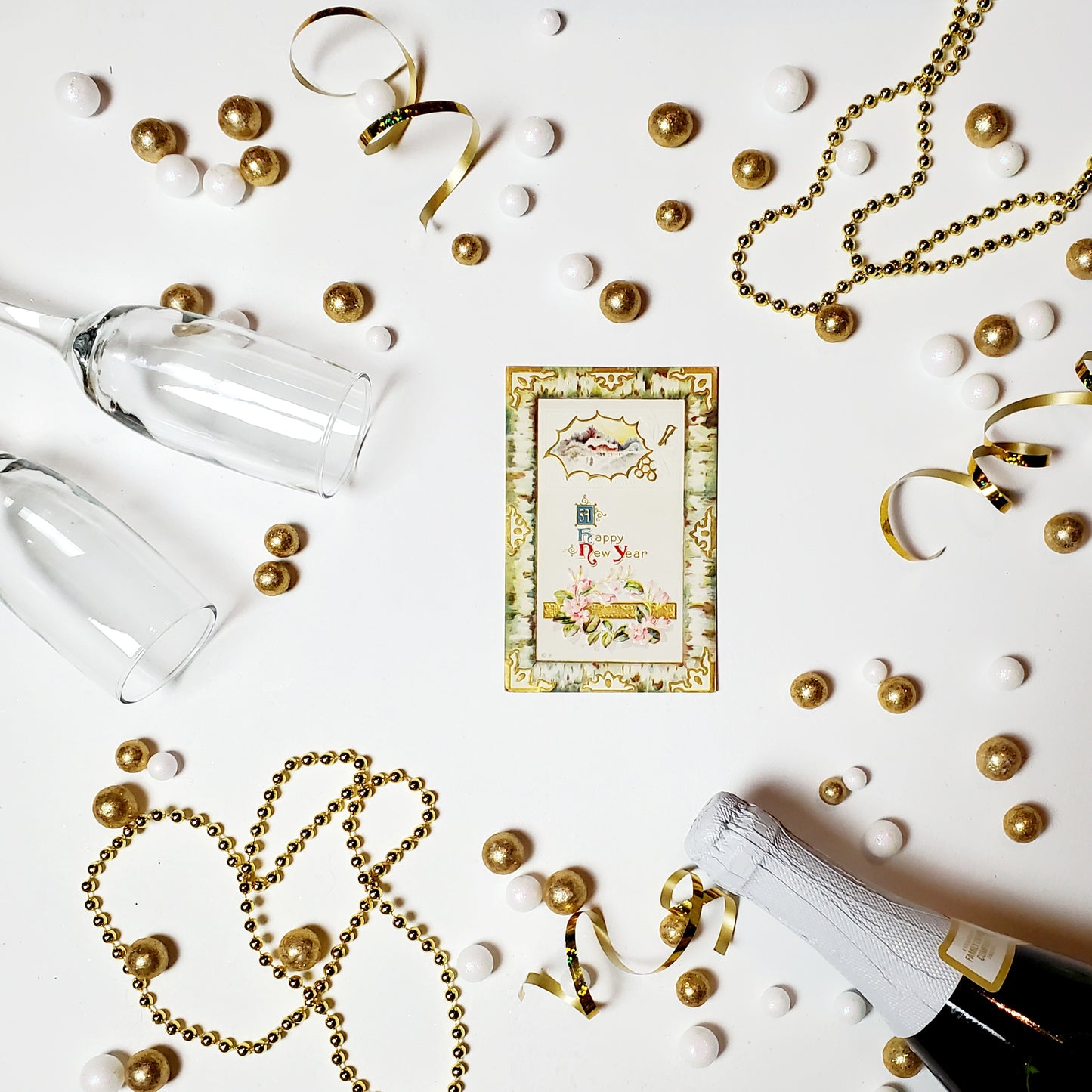 Antique New Year's Postcard