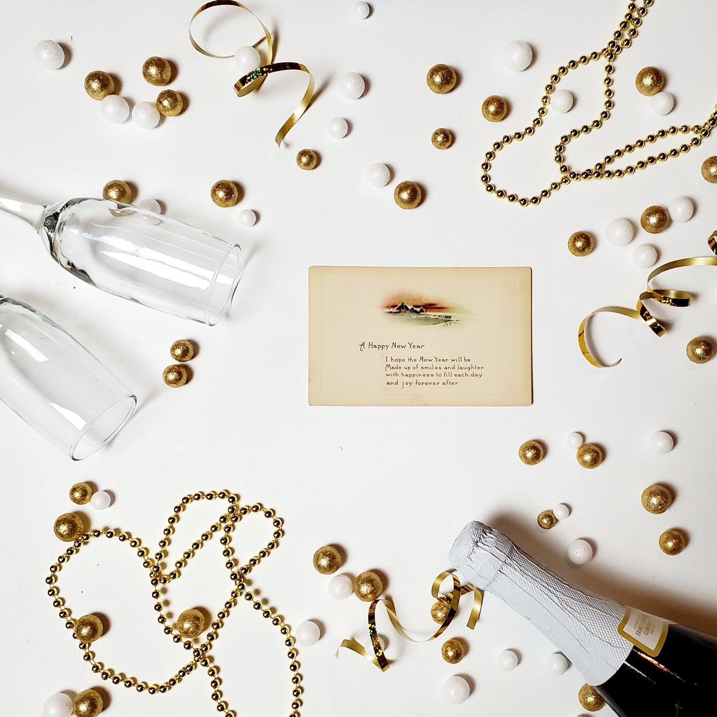 Antique New Year's Postcard