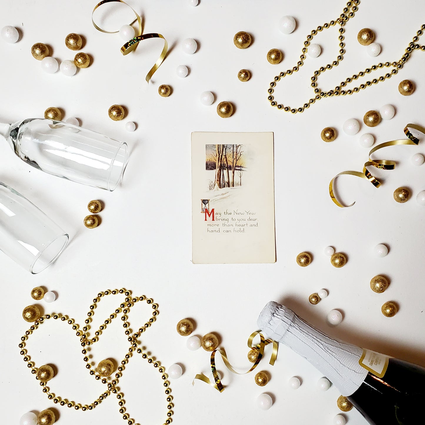 Antique New Year's Postcard