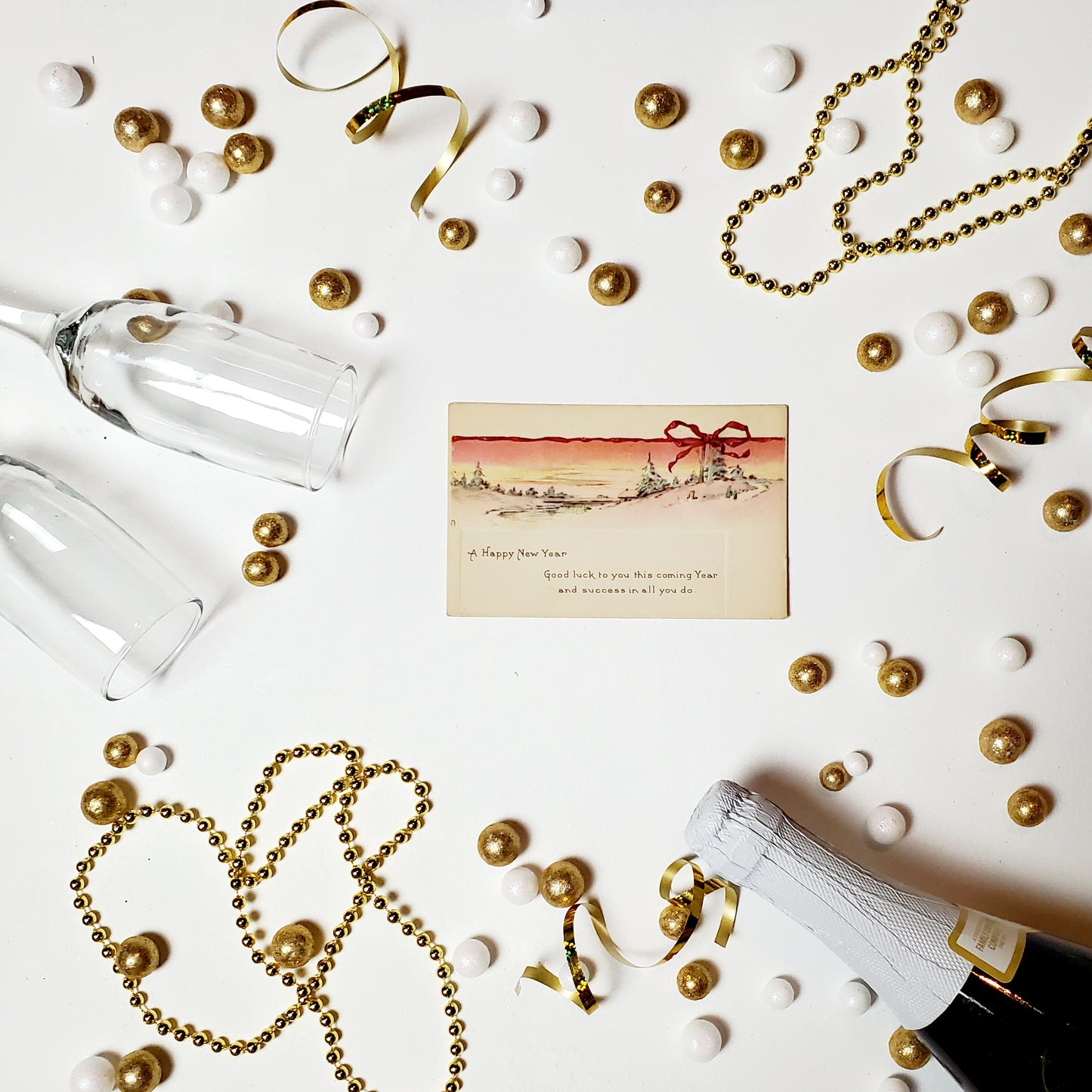 Antique New Year's Postcard