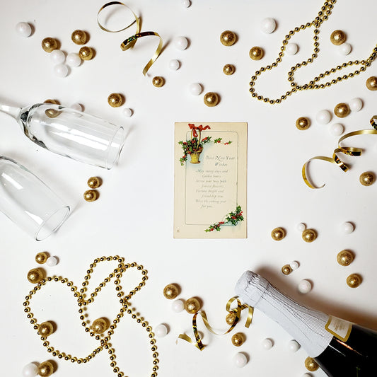 Antique New Year's Postcard