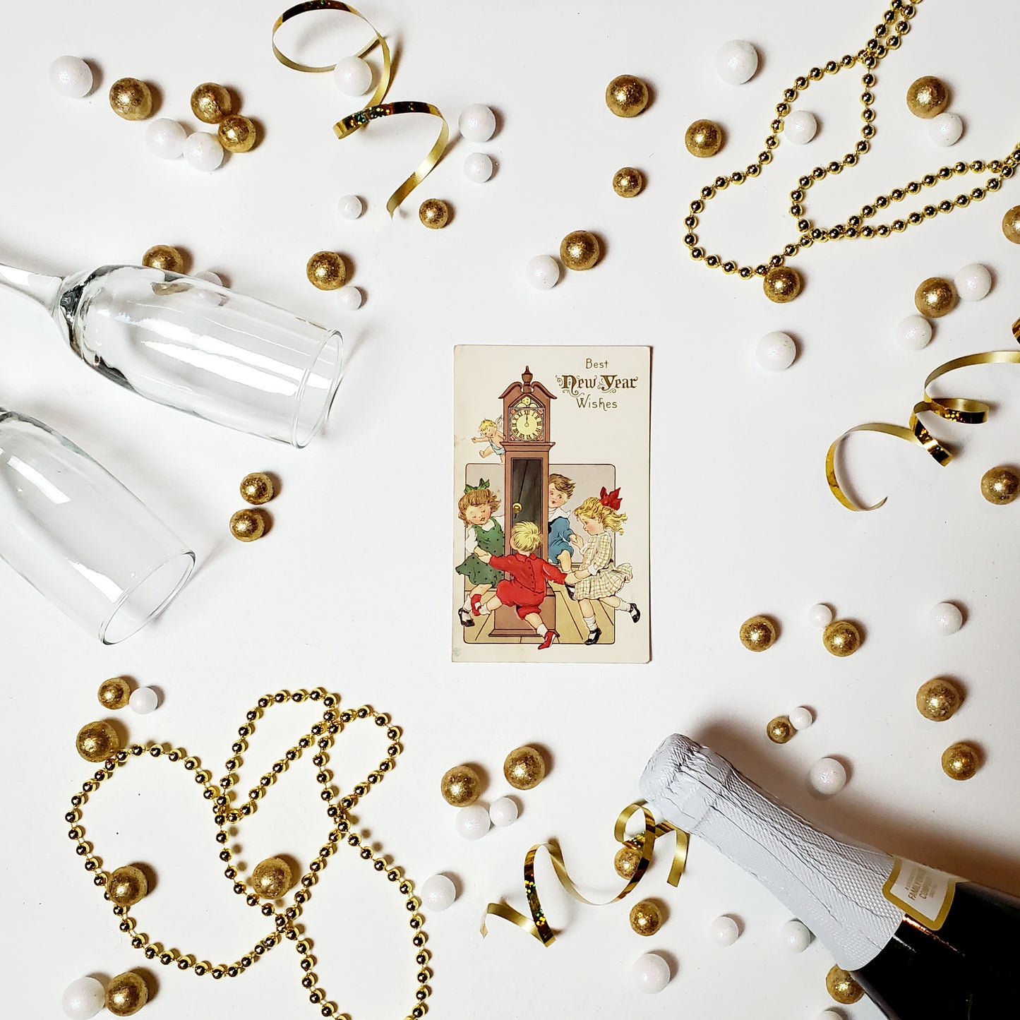 Antique New Year's Postcard