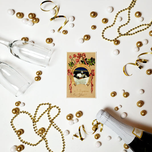 Antique New Year's Postcard