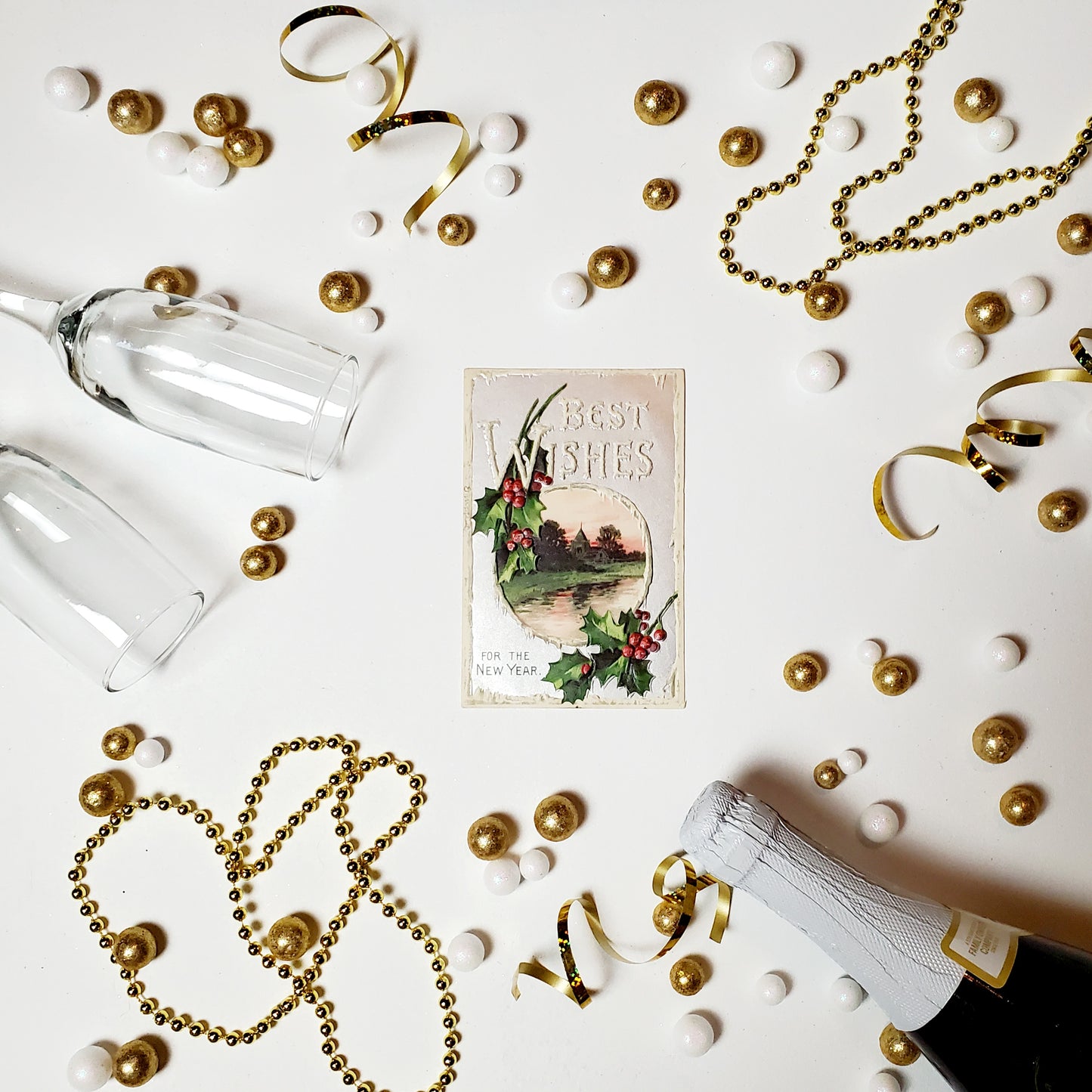 Antique New Year's Postcard