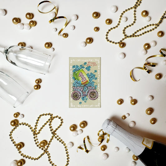 Antique New Year's Postcard