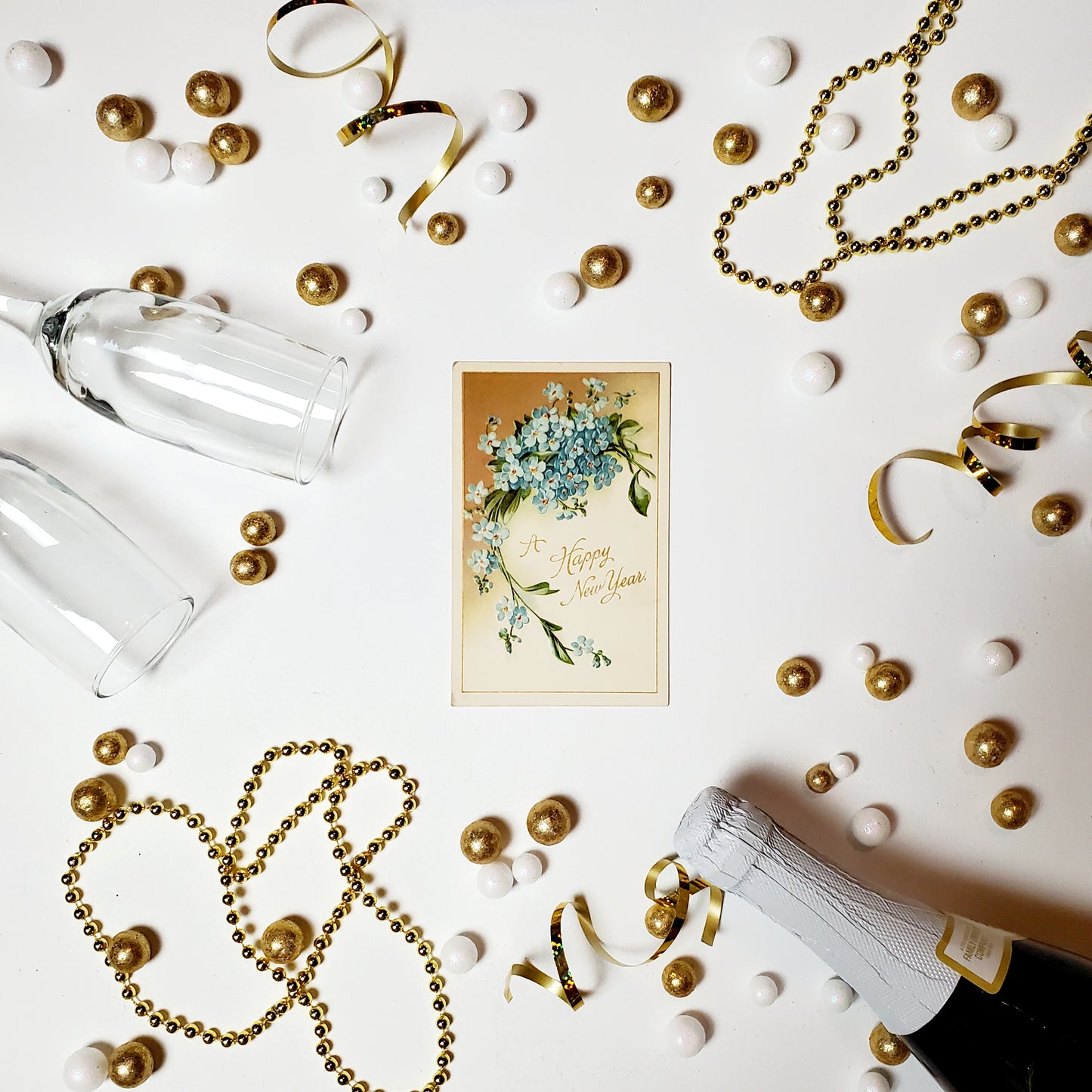 Antique New Year's Postcard