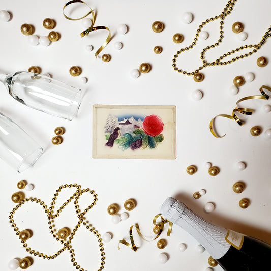 Antique New Year's Postcard