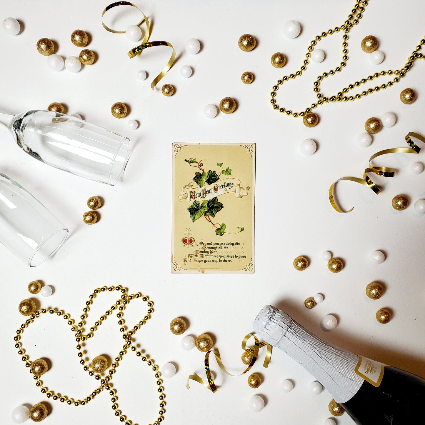 Antique New Year's Postcard