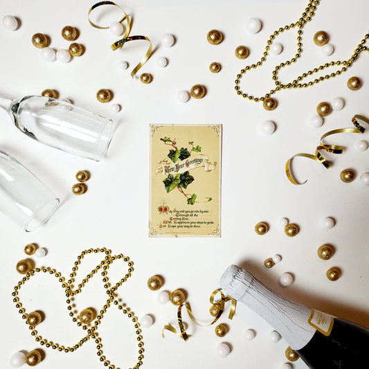 Antique New Year's Postcard