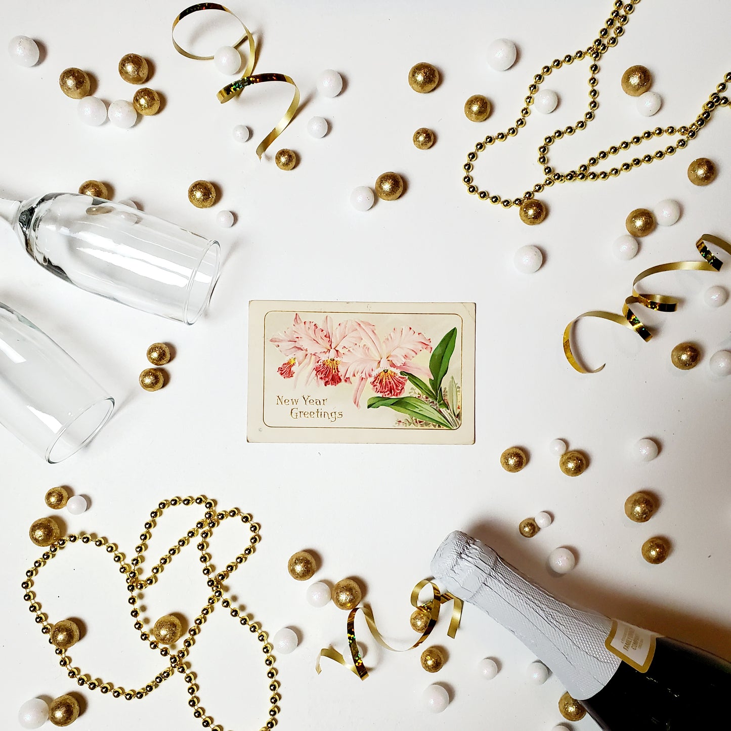 Antique New Year's Postcard