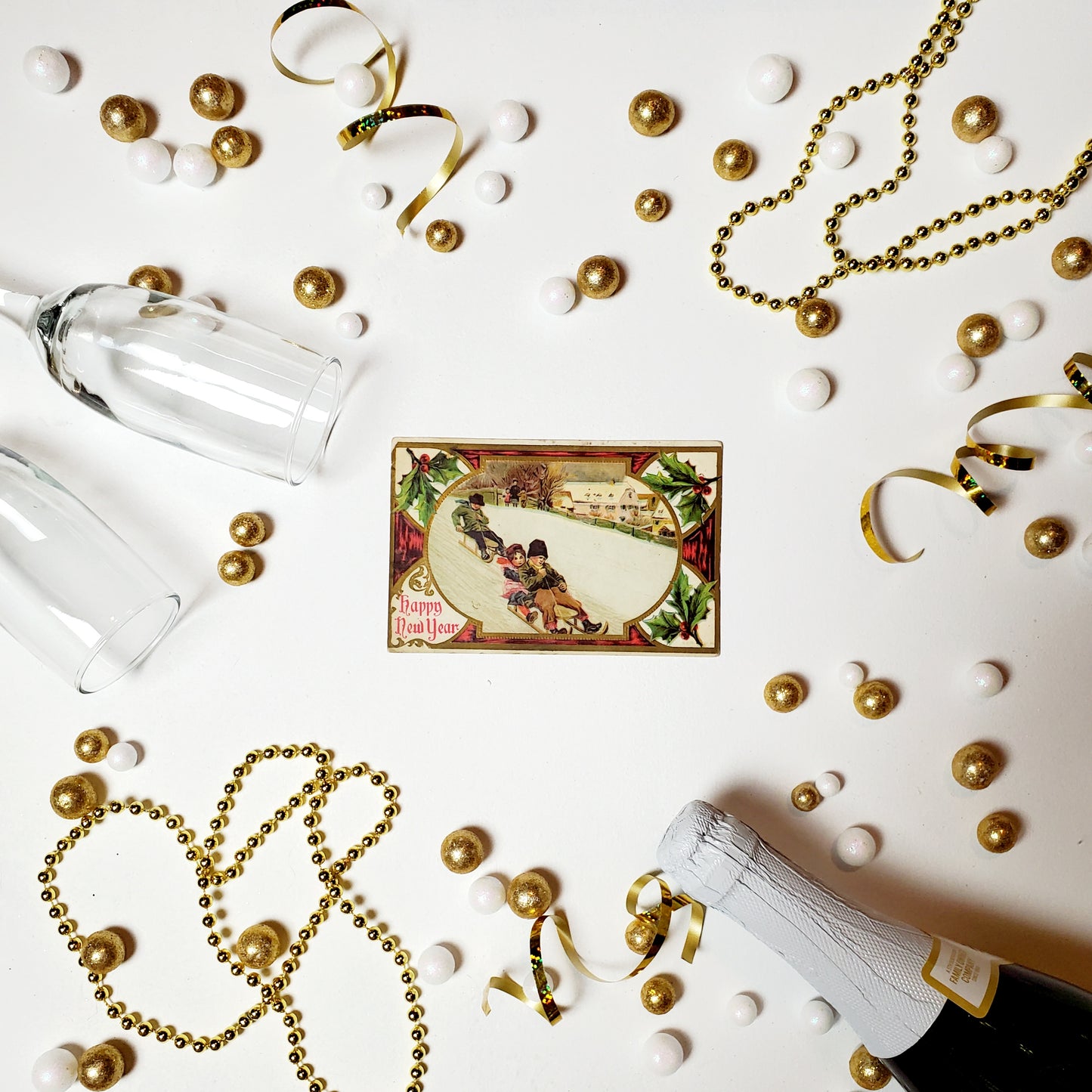 Antique New Year's Postcard