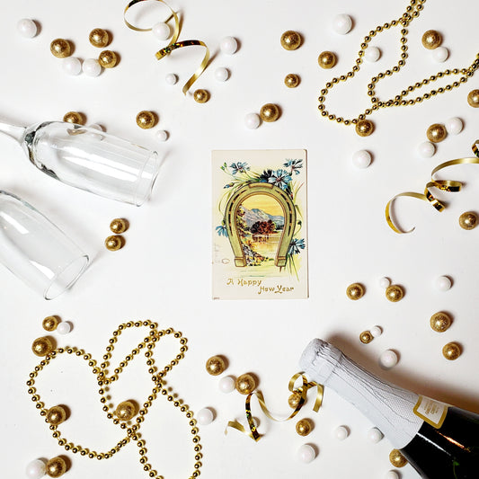 Antique New Year's Postcard