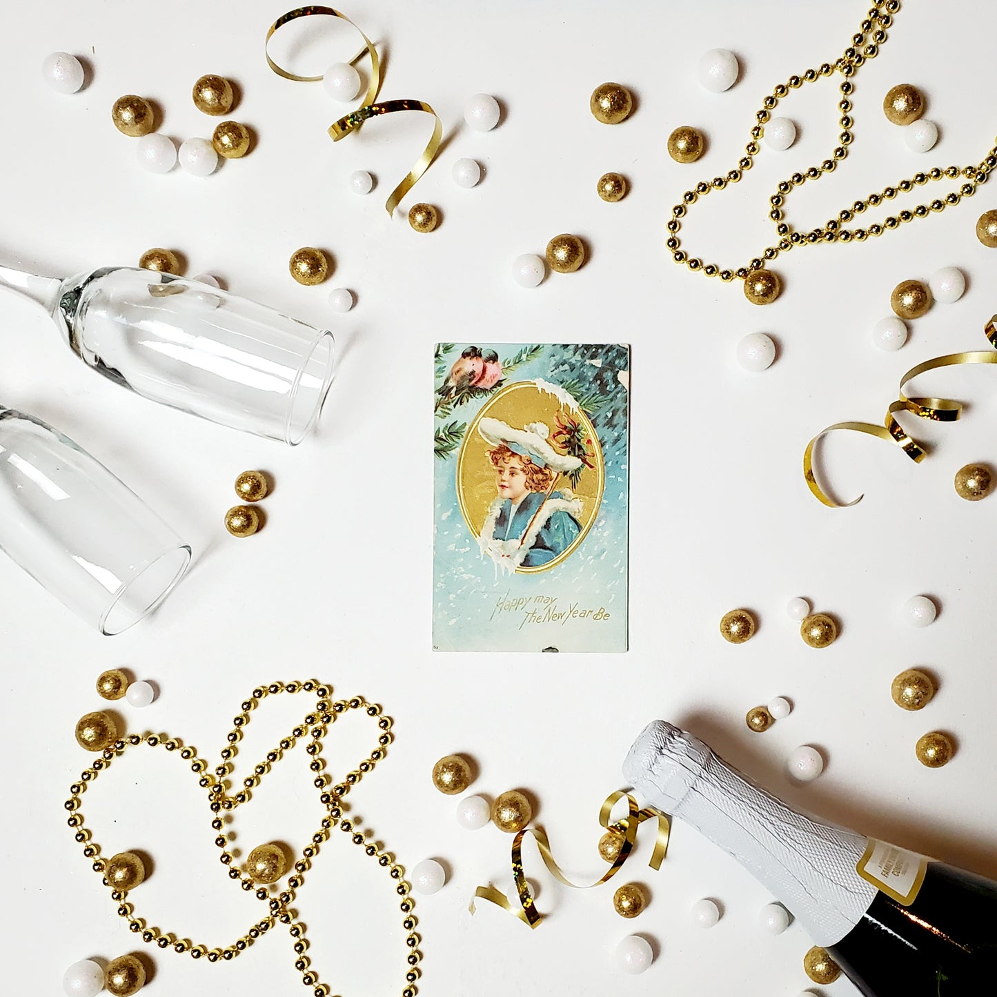 Antique New Year's Postcard