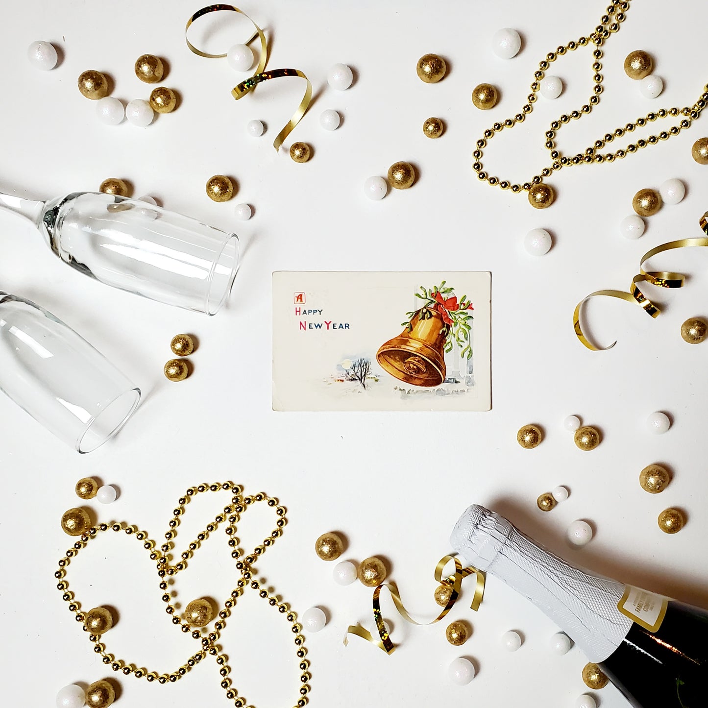 Antique New Year's Postcard