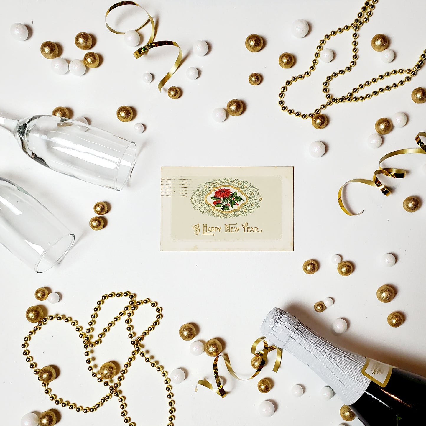 Antique New Year's Postcard