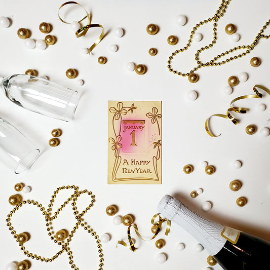 Antique New Year's Postcard