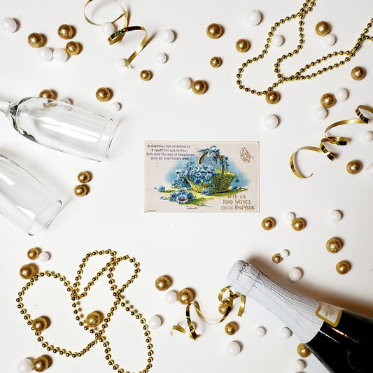Antique New Year's Postcard
