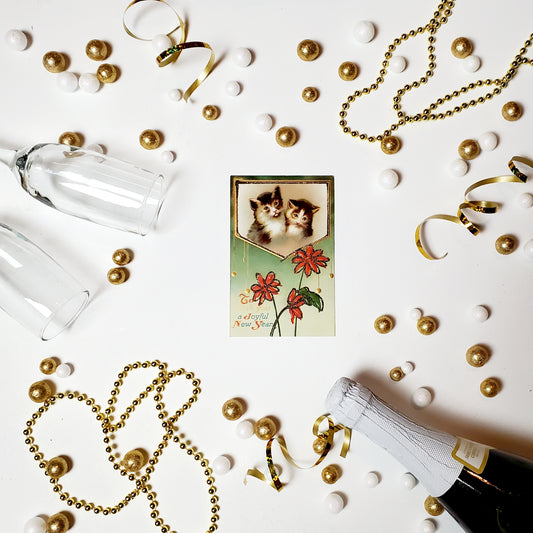 Antique New Year's Postcard