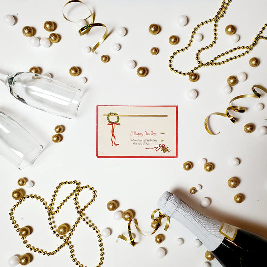 Antique New Year's Postcard