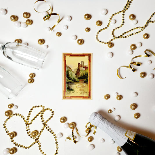 Antique New Year's Postcard
