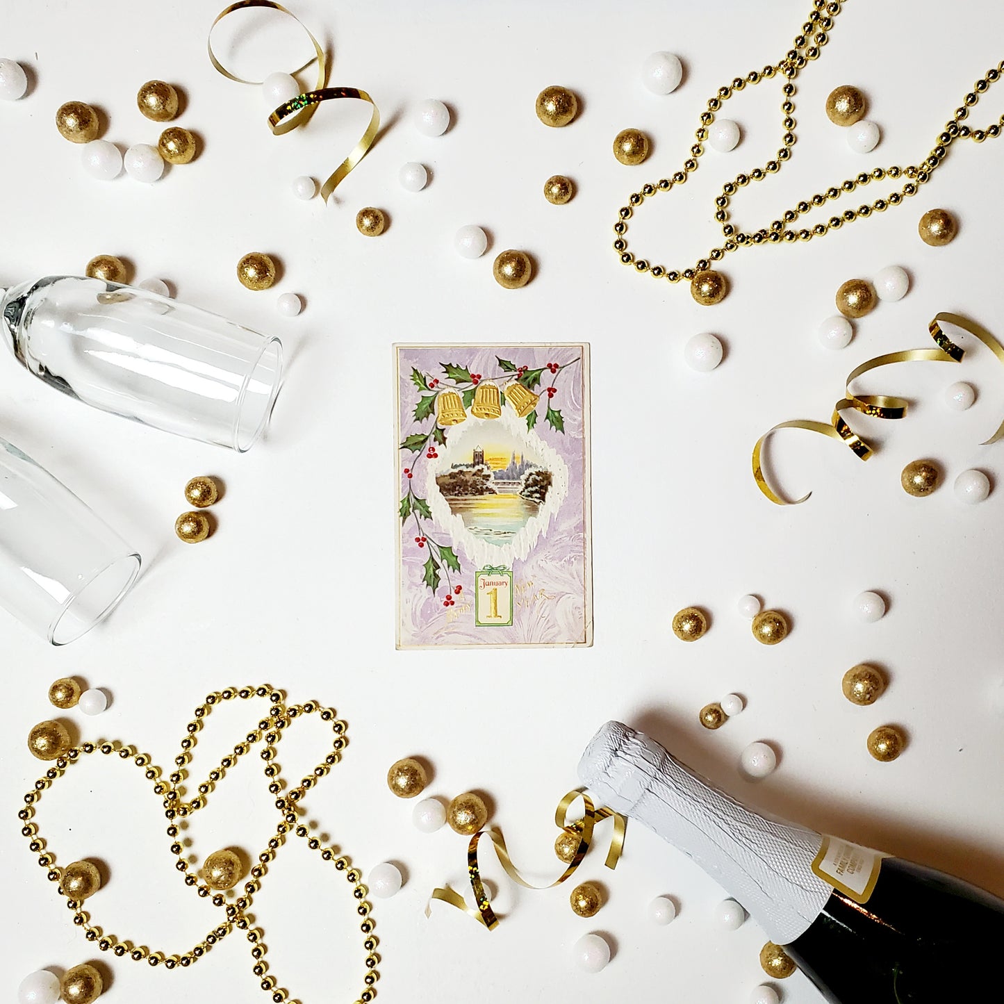 Antique New Year's Postcard