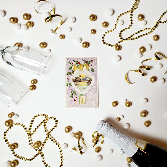 Antique New Year's Postcard