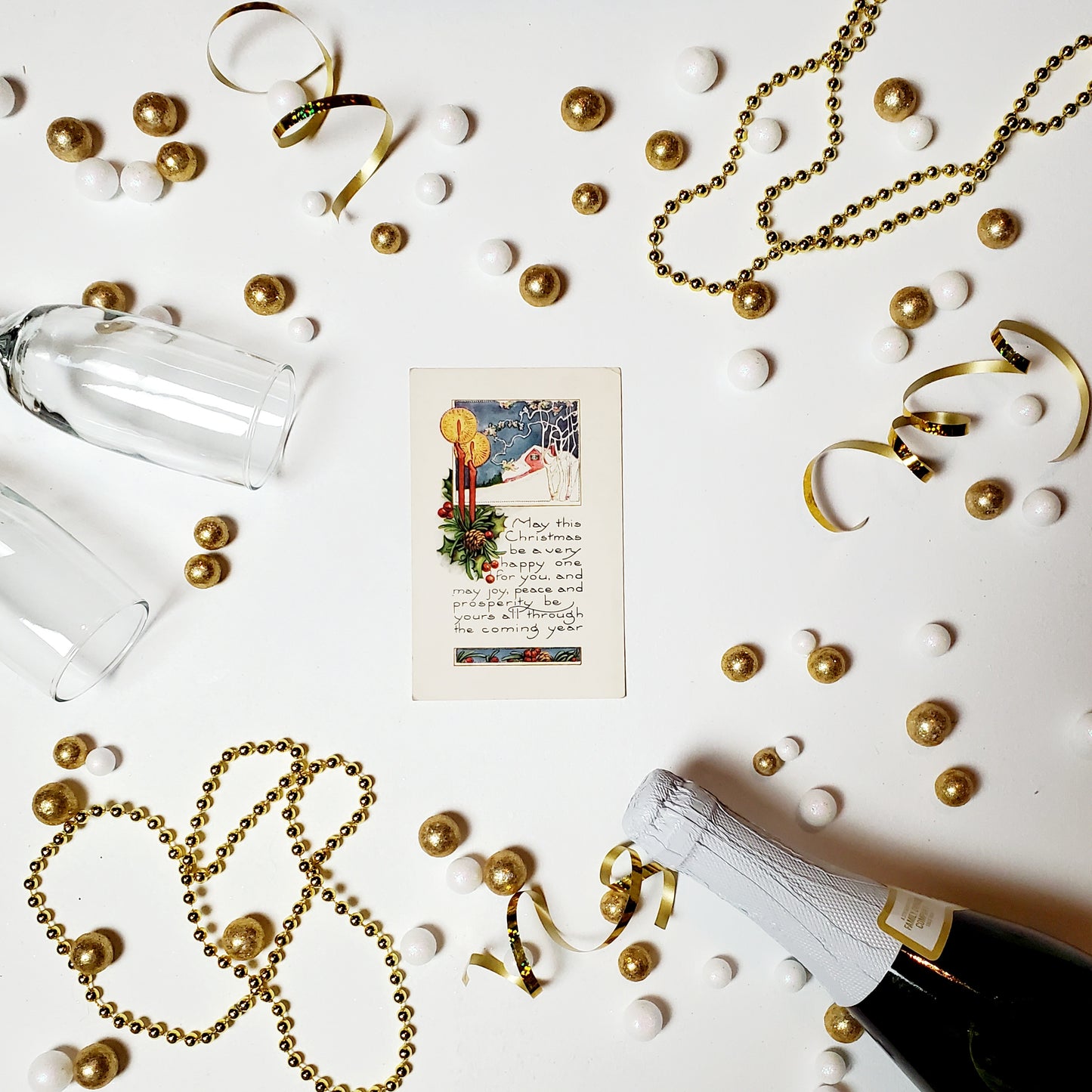 Antique New Year's Postcard