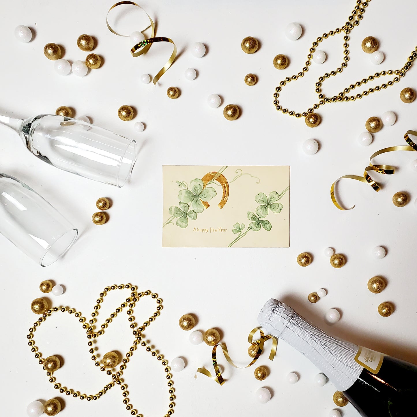 Antique New Year's Postcard