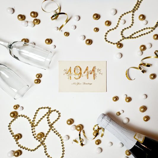 Antique New Year's Postcard