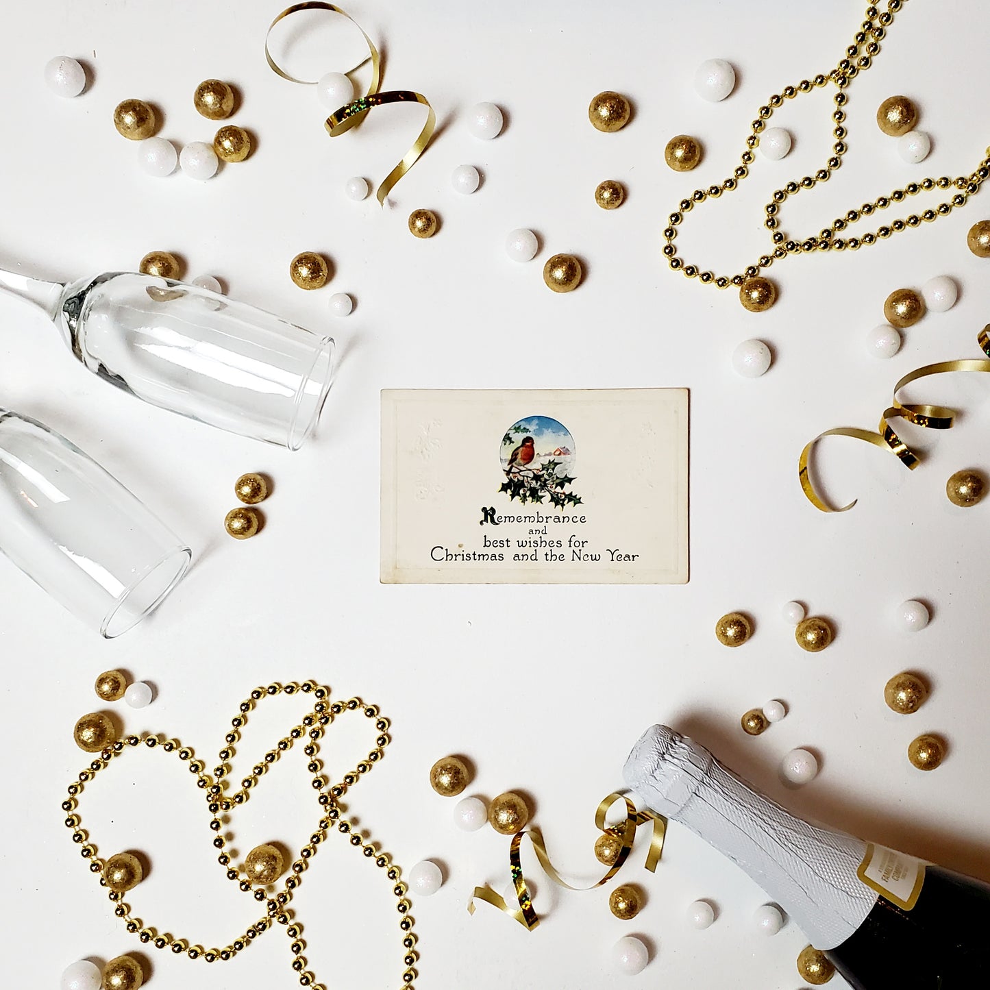 Antique New Year's Postcard