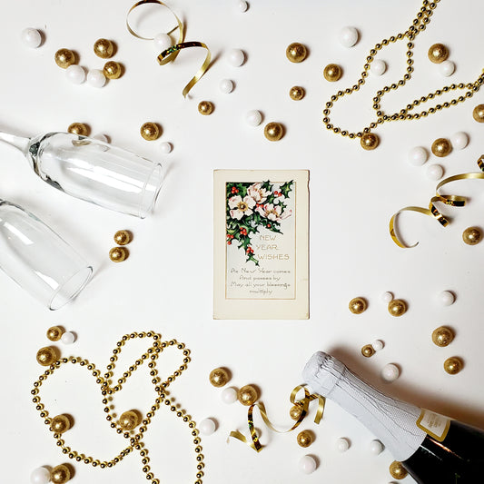 Antique New Year's Postcard