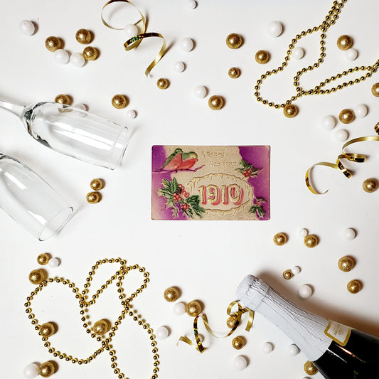 Antique New Year's Postcard