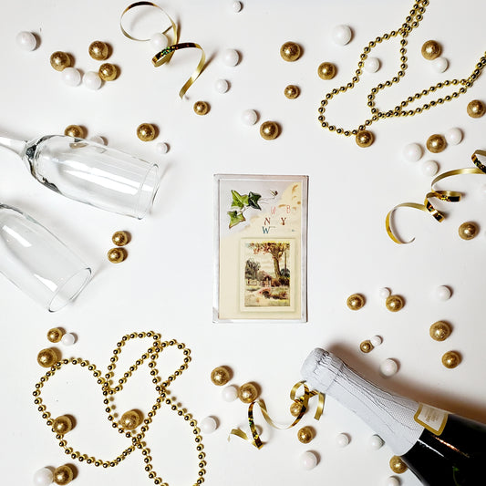 Antique New Year's Postcard