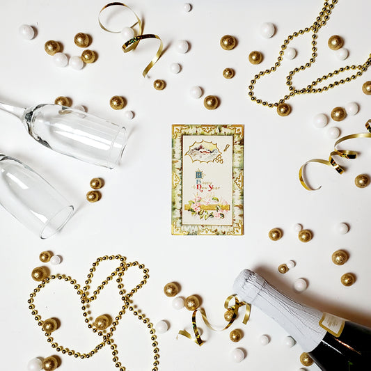 Antique New Year's Postcard
